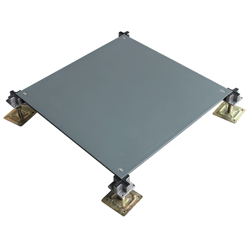 OA network raised floor system for flexible office cable management