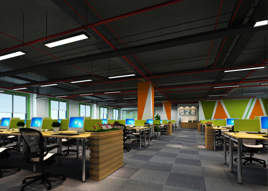 Office raised floor systems