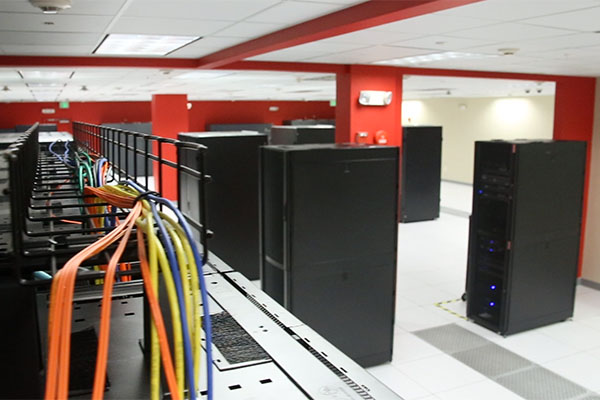 Telecom shelter raised flooring