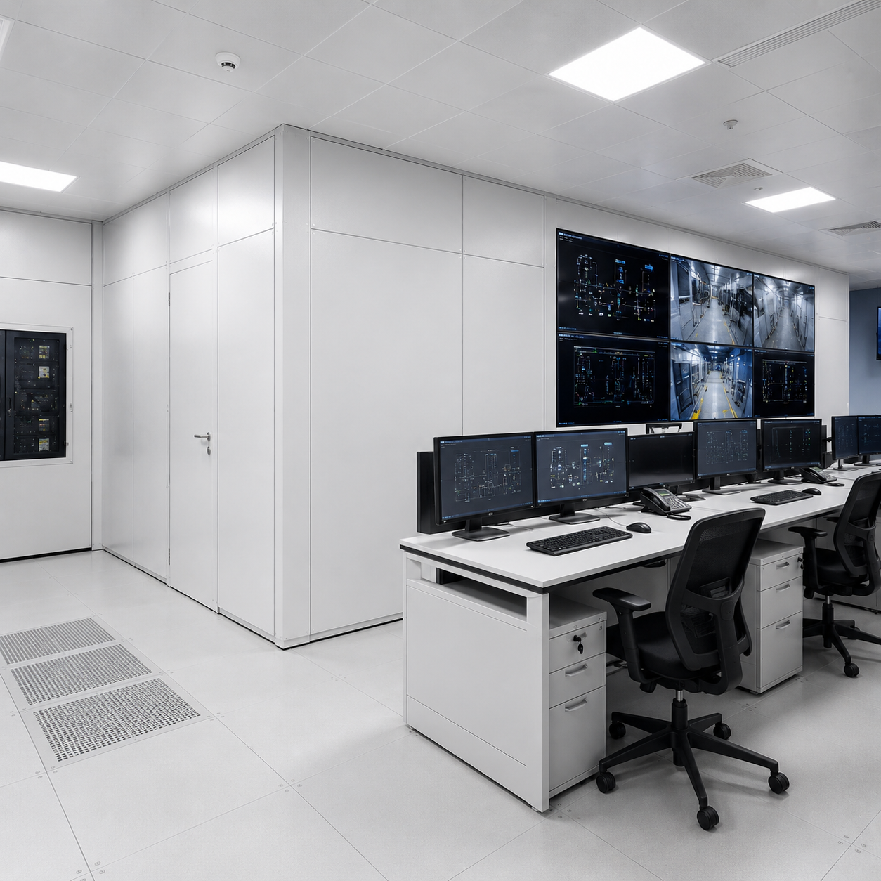 Cleanrooms & Control Rooms